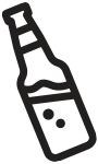 Alcohol bottle icon